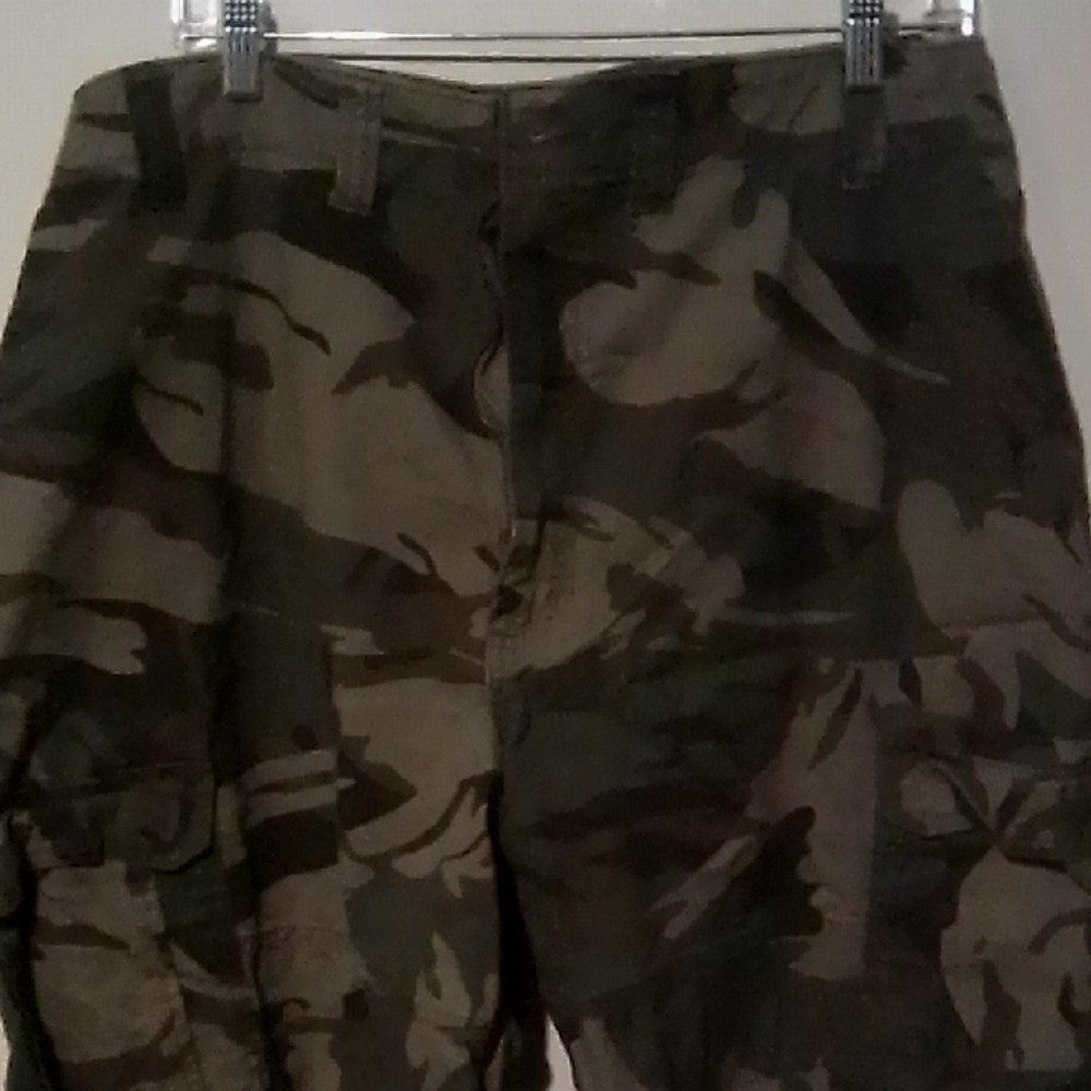 Camouflage Cargo Shorts